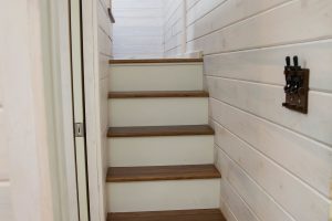 River Bend - Stairs to Bedroom Over Gooseneck